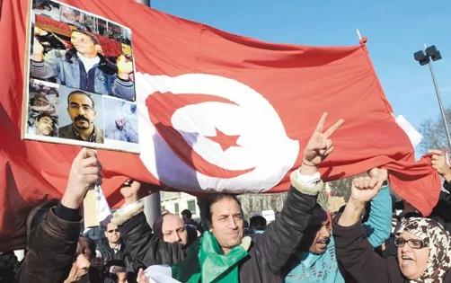 推翻独裁者 突尼西亚人民起义