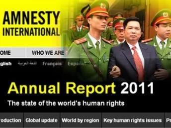 大赦国际公布2011年度报告