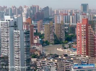  Shanghai, Blick aus HotelzimmerRechte: Sandra PetersmannAufnahmeort: ShanghaiAufnahmedatum: August 2009Verwendung nur für Ausw?rtsspiel