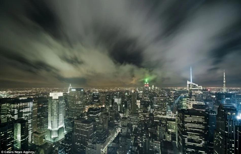 摄影师用延时摄影展示世界最大城市闪亮夜景(高清组图)