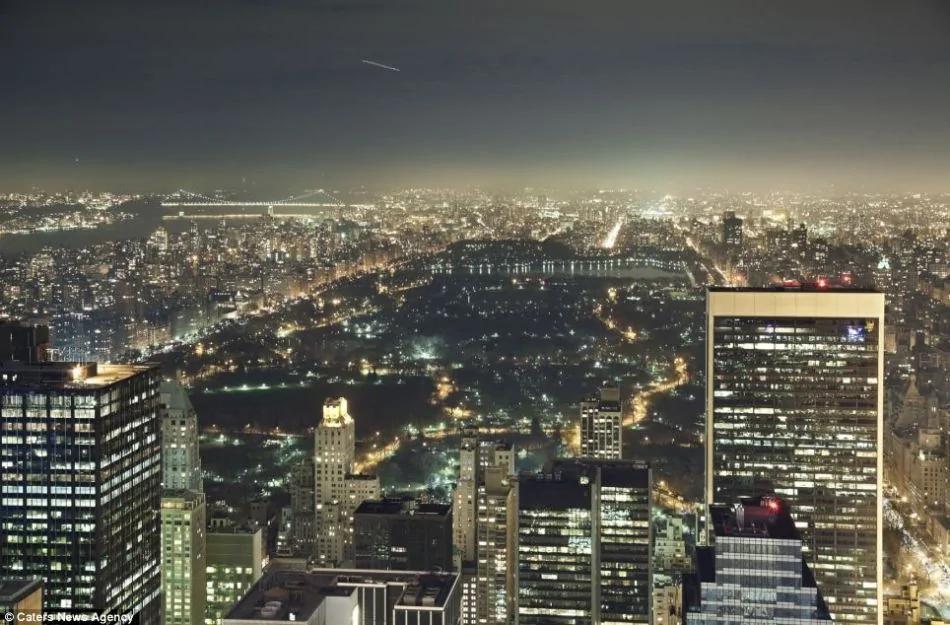 摄影师用延时摄影展示世界最大城市闪亮夜景(高清组图)
