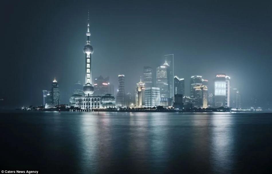 摄影师用延时摄影展示世界最大城市闪亮夜景(高清组图)