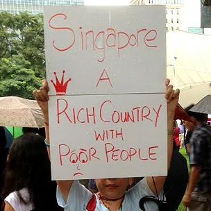 新加坡示威者
