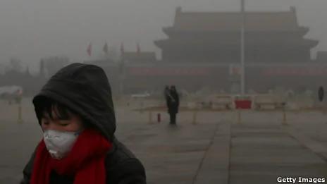 北京天安门广场灰霾(31/1/2013)