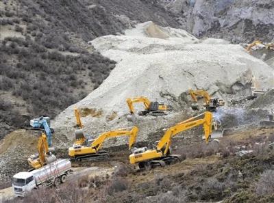 中国黄金集团西藏矿点83人被埋土层厚达十几米(图)