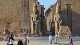 埃及卢克索神庙（资料图片）