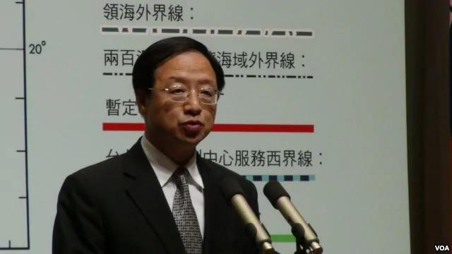 台湾行政院长江宜桦今年5月宣布对菲律宾的第二波制裁(美国之音杨晨拍摄)