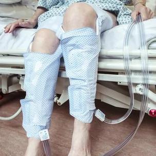 充气腿包能拯救中风病人生命。