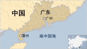湛江雷州地图