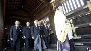 日本国会议员参拜靖国神社