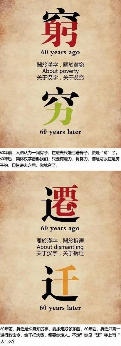 中共推简体字的用意