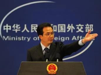 中共外交部发言人洪磊。