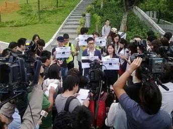 撑香港电视网民发起10月20日反媒体垄断游行