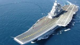 俄国交付给印度的航母"维克拉姆帝亚"号