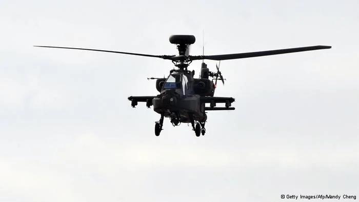 Taiwan erh&auml;lt erste AH-64E Kampfhelikopter