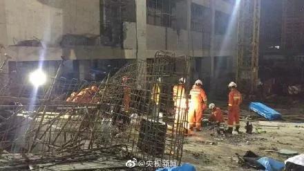 中國貴陽興建中大樓地下停車場坍塌 8死2傷 1 20191029104800726