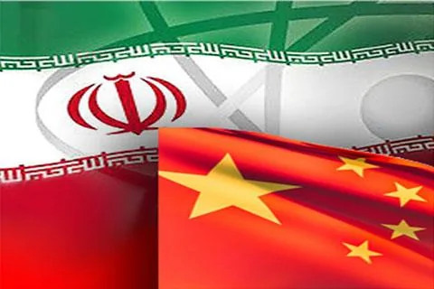 伊朗和中国国旗