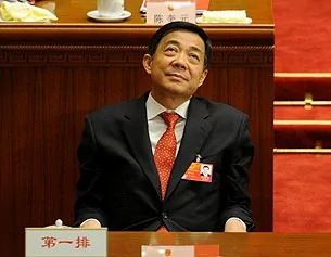 圖片：2012年3月14日，重慶市委書記薄熙來在人大閉幕式上。（法新社）