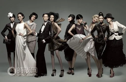 永恆經典的10大盛裝：中國頂尖名模展示優雅 