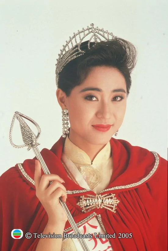 图文：港姐回顾美丽瞬间之1989年冠军--陈法蓉