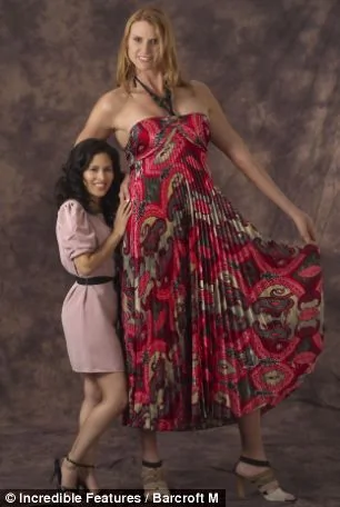 世界身材最高女模特身高超两米、而且性感漂亮（组图）