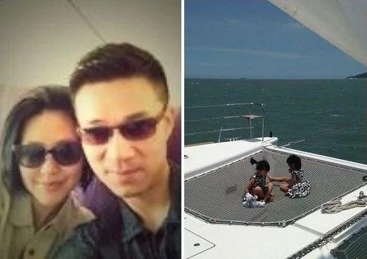 小S一家搭帆船出海度假被指炫富 网友:真有钱(图)