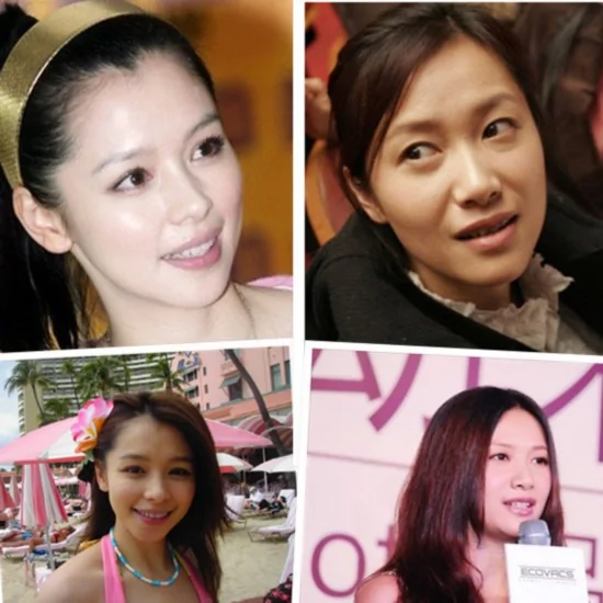 在最以貌取人的娛樂圈 同齡女星容顏PK (高清組圖)
