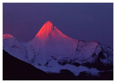 西藏风光摄影：神山 