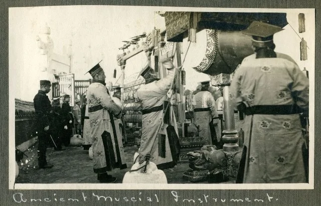 实拍1913年袁世凯的祭天大典