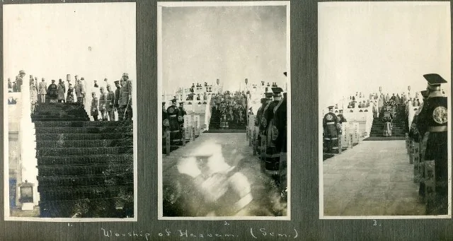 實拍1913年袁世凱的祭天大典