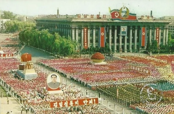 共匪本一家 瞧瞧1970年代朝鮮官方宣傳照