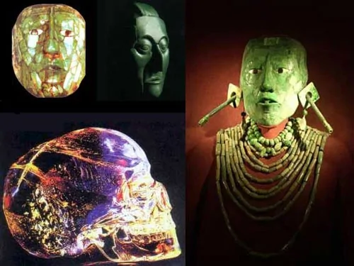水晶頭骨和瑪雅文物_瑪雅文化：失落的高度文明(圖集)_樂途旅遊網