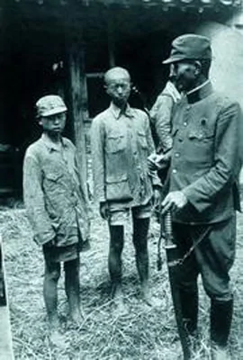 抗日戰爭中被俘虜的兒童士兵