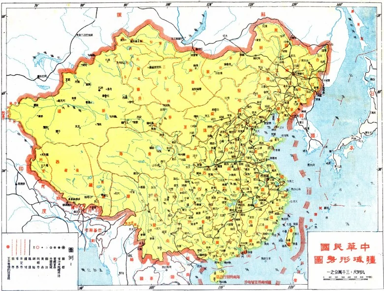 通過地圖看中國 哪個時期實力最強