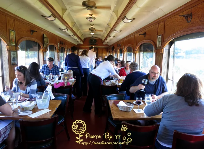 體驗美國加州納帕谷奢華品酒列車