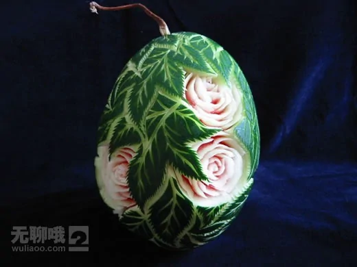 超有创意的西瓜雕刻艺术(三)