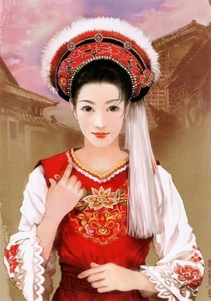 你從來沒見過的美女 中國56個民族美女是一家(高清組圖)