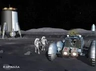 美國宇航局準備在建立載人月球空間站