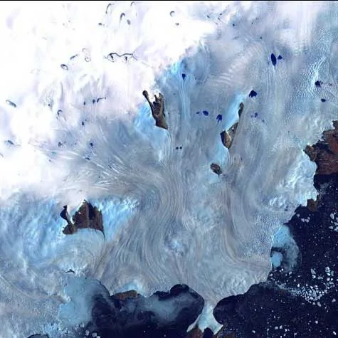 衛星拍出的地球「藝術照」