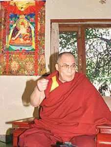 达赖喇嘛称中共指控他试图破坏奥运是毫无根据