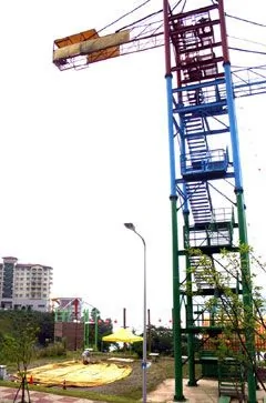 韓國一男子遊樂場玩高空彈跳 因繩索斷裂跌死 