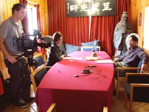 就三鹿奶粉事件陳維健接受紐西蘭電視三台採訪