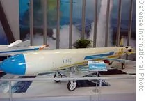 解放军鹰击-62A导弹模型