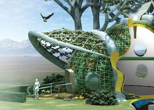 22個最具創意綠色建築：有機住宅能自己生長 