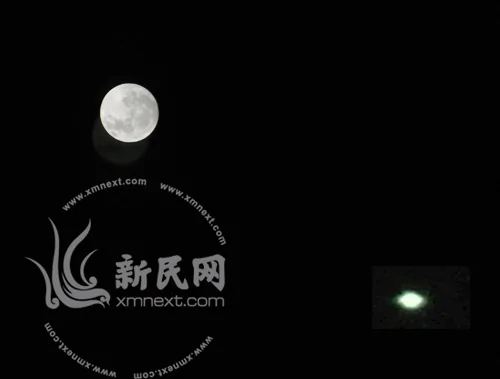 上海夜空出现UFO 多人目击悬浮超10小时(组图)