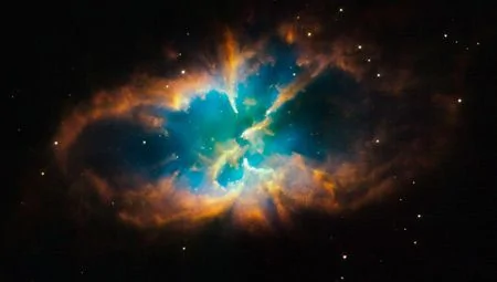 漂亮哈勃望遠鏡拍到罕見的行星雲 