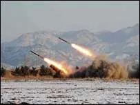 朝鲜在2006年试射导弹时遭到国际谴责