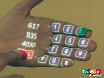 用手指操纵电脑 “第六感”发挥小宇宙（图+视频）