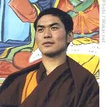 拉加寺25歲僧人扎西桑波