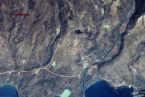 台灣公佈福衛二號衛星拍攝到的朝鮮火箭照片 